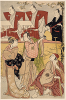 Torii%20Kiyonaga%2C%20%3Cb%3E%3Ci%3E%20Segawa%20Kikunoj%26%23244%3B%20III%20as%20the%20courtesan%20Azuma%2C%20Ichikawa%20Monnosuke%20II%20as%20a%20jilted%20lover%2C%20and%20Nakamura%20Nakaz%26%23244%3B%20as%20Minamoto%20no%20Tametomo%20disguised%20as%20a%20boatman%2C%20with%20chanter%20Tokiwazu%20Kaneday%26%23251%3B%20II%20in%20Taoyanagi%20imose%20no%20mato%2C%20performed%20at%20the%20Kiri%20Theater%20in%20the%20third%20month%20of%201785%2C%20from%20an%20untitled%20Degatari%20series%3C%2Fi%3E%3C%2Fb%3E%2C%201785%3B%203rd%20month%2C%20color%20woodblock%20print%20on%20paper%3B%20%26%23333%3Bban%20nishiki-e%2C%20The%20Mary%20Andrews%20Ladd%20Collection%2C%20public%20domain%2C%2032.212
